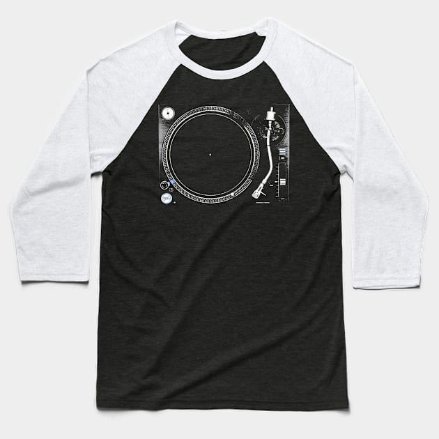 Turntable Vintage Baseball T-Shirt by Joyjoy